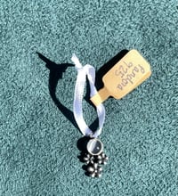 Image 1 of Vintage Pandora Tri-Flower Sterling Charm