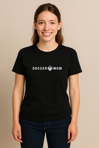 Image 1 of Soccer Mom Albion Juniors Black T-shirt 👕