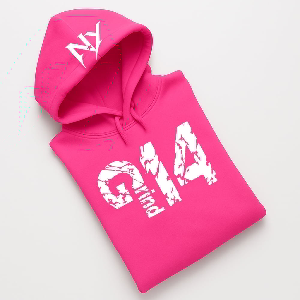 Image of GRIND ONE FOUR HOODIE / ADD NAME ON HOOD FOR FREE