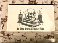 Image 1 of In My Dark Romance Era - Canvas Pencil Bag