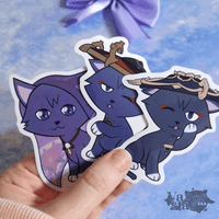 Image 5 of Hat Guy Cat Stickers