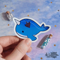 Image 2 of Childe Narwhal Sticker