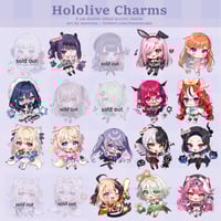 Image 1 of Hololive Charms