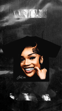 Big Glo Halftone Graphic -Tee