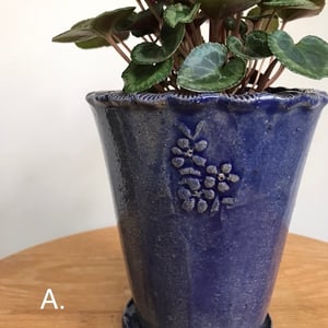 Image of The Little Emily plant pots - Denim