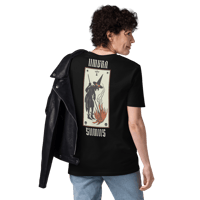 Image 6 of Retro Witch Tarot Card: Umbra Sumus (Black)