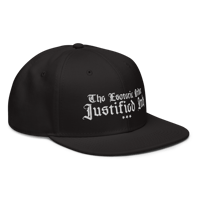 Image 7 of Justified Ink: The Esoteric Order - (Snapback Hat, Black/Black)