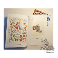 Image 3 of 3VERGARD 2024 Artbook + Sticker Sheet