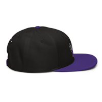 Image 10 of The Night Owl - (Snapback Hat, Black/Purple)