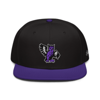 Image 1 of The Night Owl - (Snapback Hat, Black/Purple)