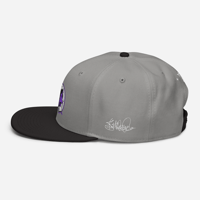 Image 7 of The Alchemy Lab - (Snapback Hat, Grey/Black)