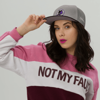 Image 8 of The Alchemy Lab - (Snapback Hat, Grey/Black)