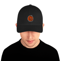 Image 9 of The Great Jack-o-Lantern (Structured Cap, Black)