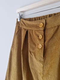 Image 3 of OLIVER- TROUSERS.  ORGANIC COTTON CORDUROY / col. SENAPE