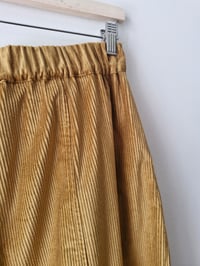 Image 5 of OLIVER- TROUSERS.  ORGANIC COTTON CORDUROY / col. SENAPE