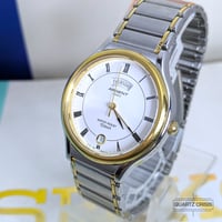 Image 5 of 1998 Casio Argent Quartz 'Weekdater' Two-Tone Dress Watch (MTW-120)