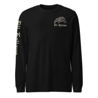 Image 3 of Retro Bats in the Sky: All Hallows (Long Sleeve, Black)