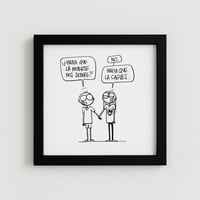 Print firmado "Hasta que la cagues" 