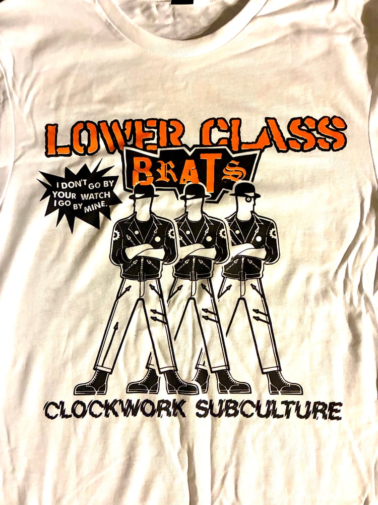 Image of Clockwork Subculture T shirt   - 2 sided print 