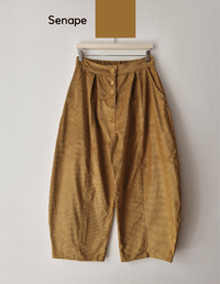 Image 6 of OLIVER- TROUSERS.  ORGANIC COTTON CORDUROY / col. SENAPE