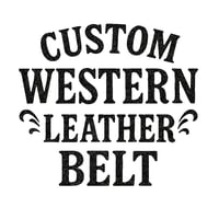 Image 1 of Custom Western Leather Belt
