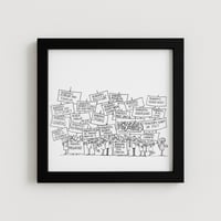  Print firmado "Deberías" 