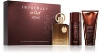  — Afnan Supremacy In Oud U 3Pcs. Set: 3.4 Oz. Edp 2.5Oz. Deo 5Oz. Gel Men.