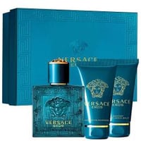 Versace — Versace Eros 3Pcs Gift Set:1.7 Fl. Oz. Eau De Toilette Spray 1.7Oz. Gel 1.7Oz. Balm Men