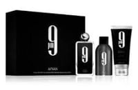 Afnan — Afnan 9Pm 3Pcs. Gift Set: 3.4Oz. Edp 6Oz. S.Gel 6.4 Deo -- U.A.E.M