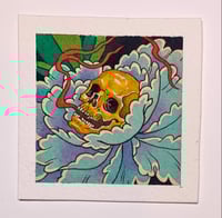 “Mum Skull” mini painting