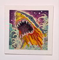 “Great White” mini painting