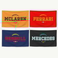 F1 Team Varsity Flag