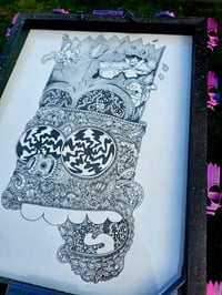 Image 3 of Ornate Bart simpson original