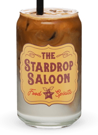 The Stardrop Saloon Glass Can
