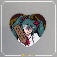 [VOCALOID] - Rotten Girl Miku- Button pin