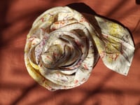 Image 1 of Rainbow viscose & silk scarf