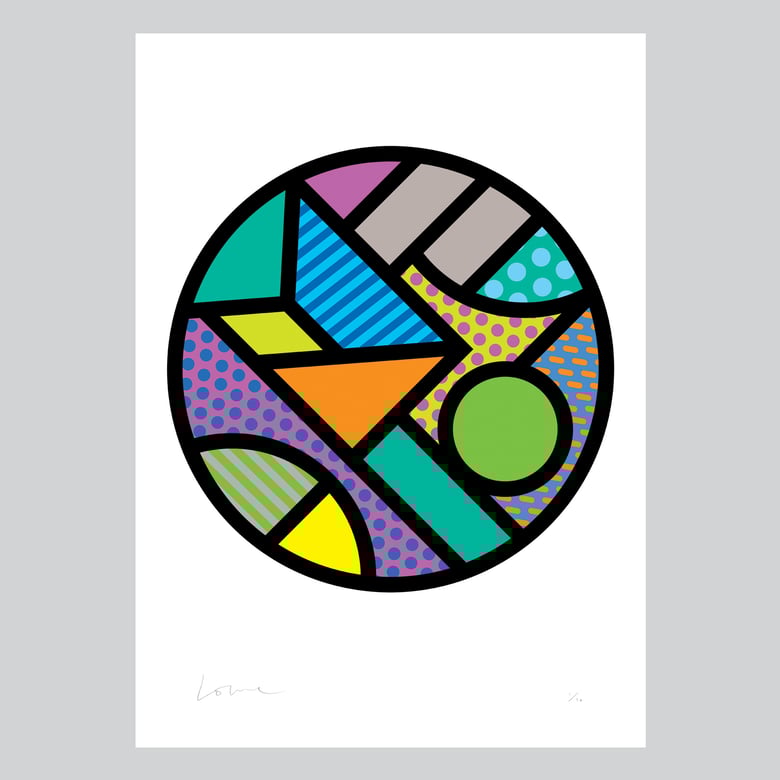 Image of ROUND 2 (50cm x 70cm)