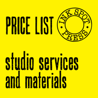 Price list for workshop users (not for online sales)