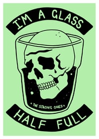 The Half Full A5 Print 