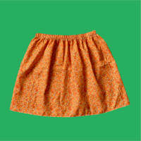 Image 1 of CANDY CORN SKIRT - M/L