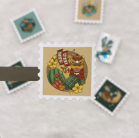 Image 4 of Square stamp sticker - Multiple designs