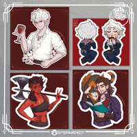 Image 1 of [BALDUR'S GATE 3]- Vinyl Stickers