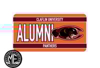 Image 6 of HBCU ALUMNI 12 x 6 License Plate 