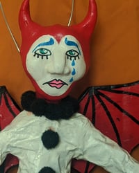 Image 2 of Weeping Clown Devil Carrying Votive of Himself
