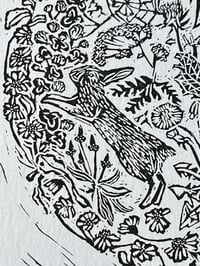 Image 3 of ‘A New Journey’ Ltd ed linocut print