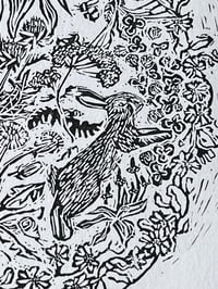 Image 4 of ‘A New Journey’ Ltd ed linocut print