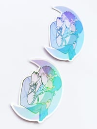 Image 2 of Amethyst & Amber sticker set