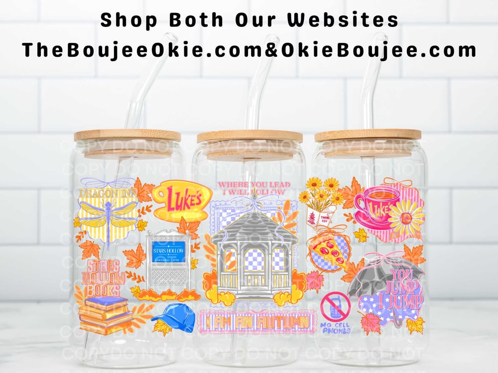 Image of Gilmore Girls Uv Dtf Wrap  W0546 Luke's Lukes