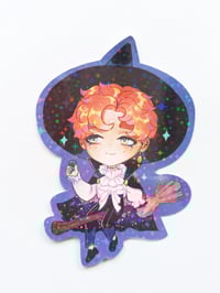 Amber sticker