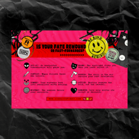 Image 2 of NEW! SCRATCH-OFF FORTUNE CARD: "THE FINAL CUT"